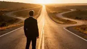 winding road leader